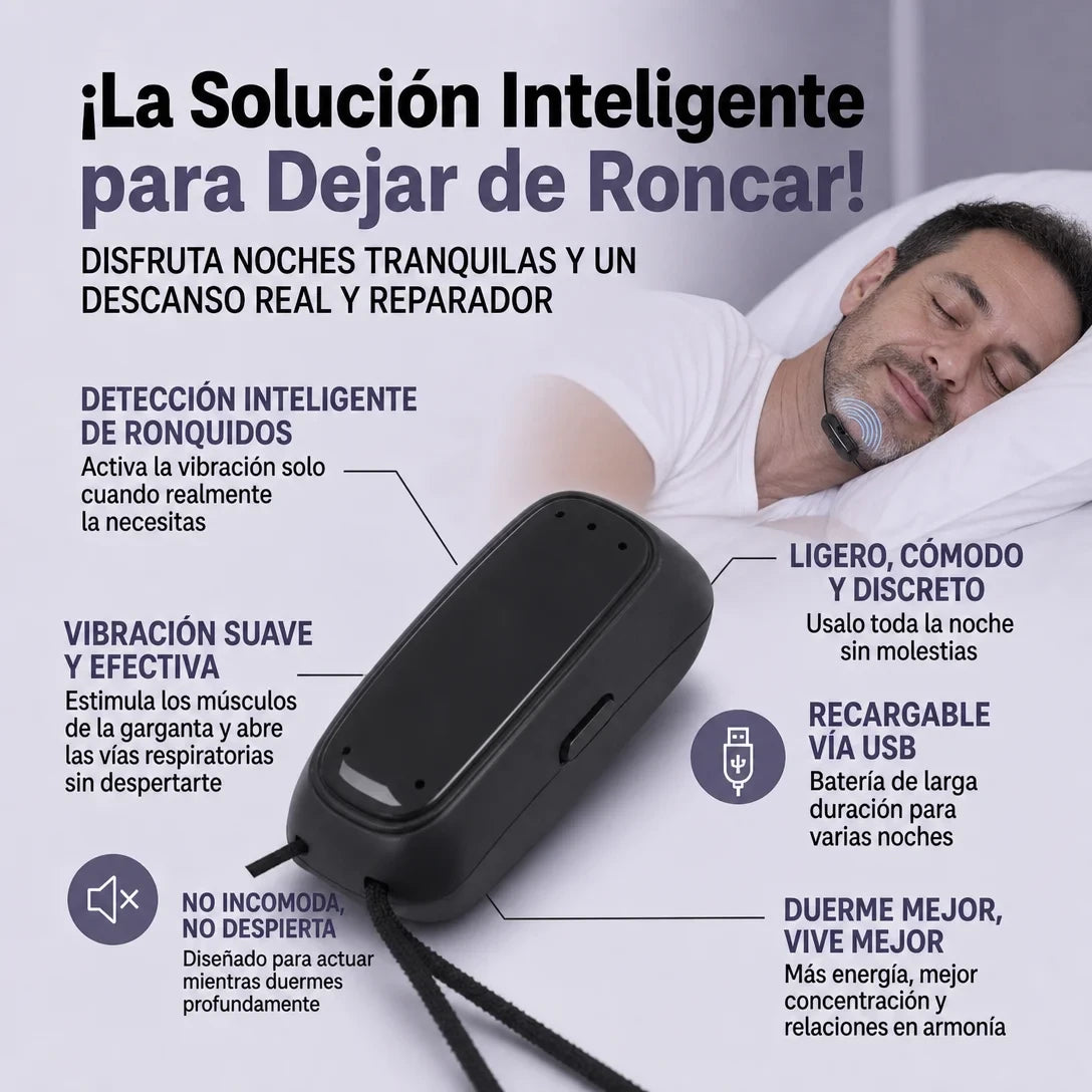 Antironquido Electrico Recargable