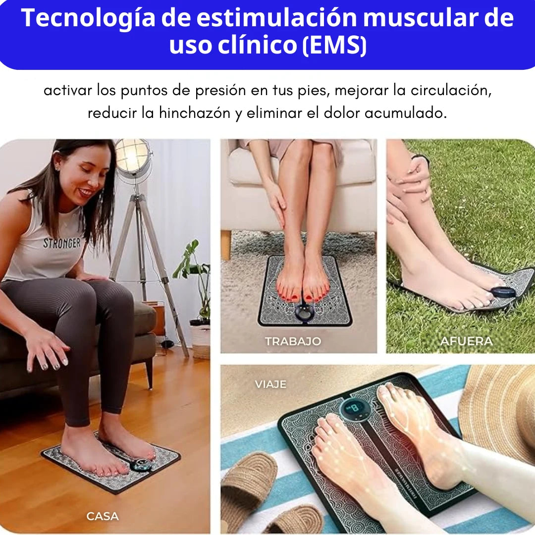 VitaFeet EMS™ Tapete Masajeador de Pies Profesional